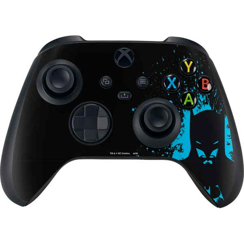 DC Comics Batman Blue Splash character shape XBox Series X Digital Edition Bundle Skin